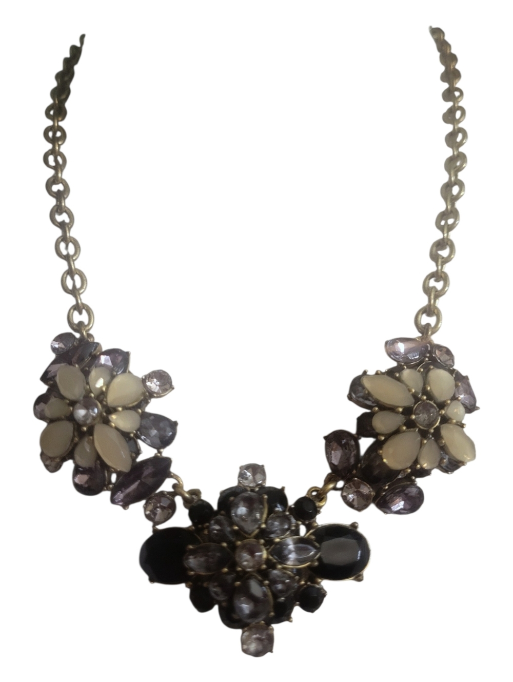 J. Crew Cluster Design Statement Necklace